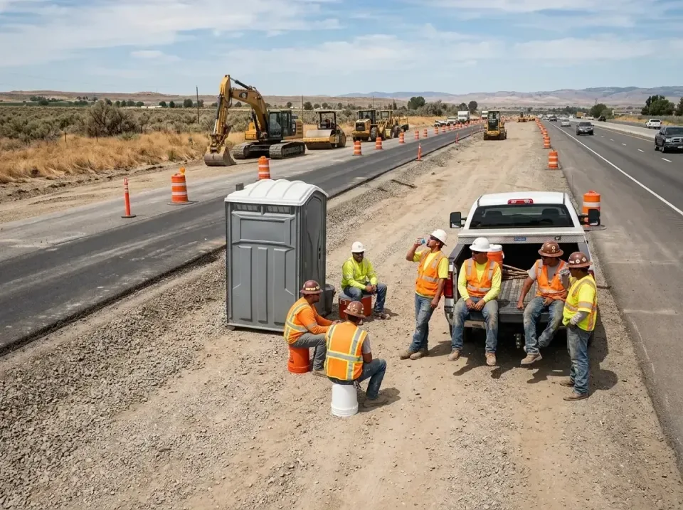 highway-road-construction-crew-007 — frequently asked questions, Porta Potty and Restroom Rentals in Tashua, CT